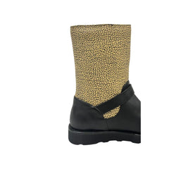 Borbonese Beige Leather Women Boot