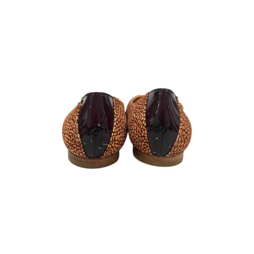 Borbonese Beige Leather Women Sandal - EU37/US7