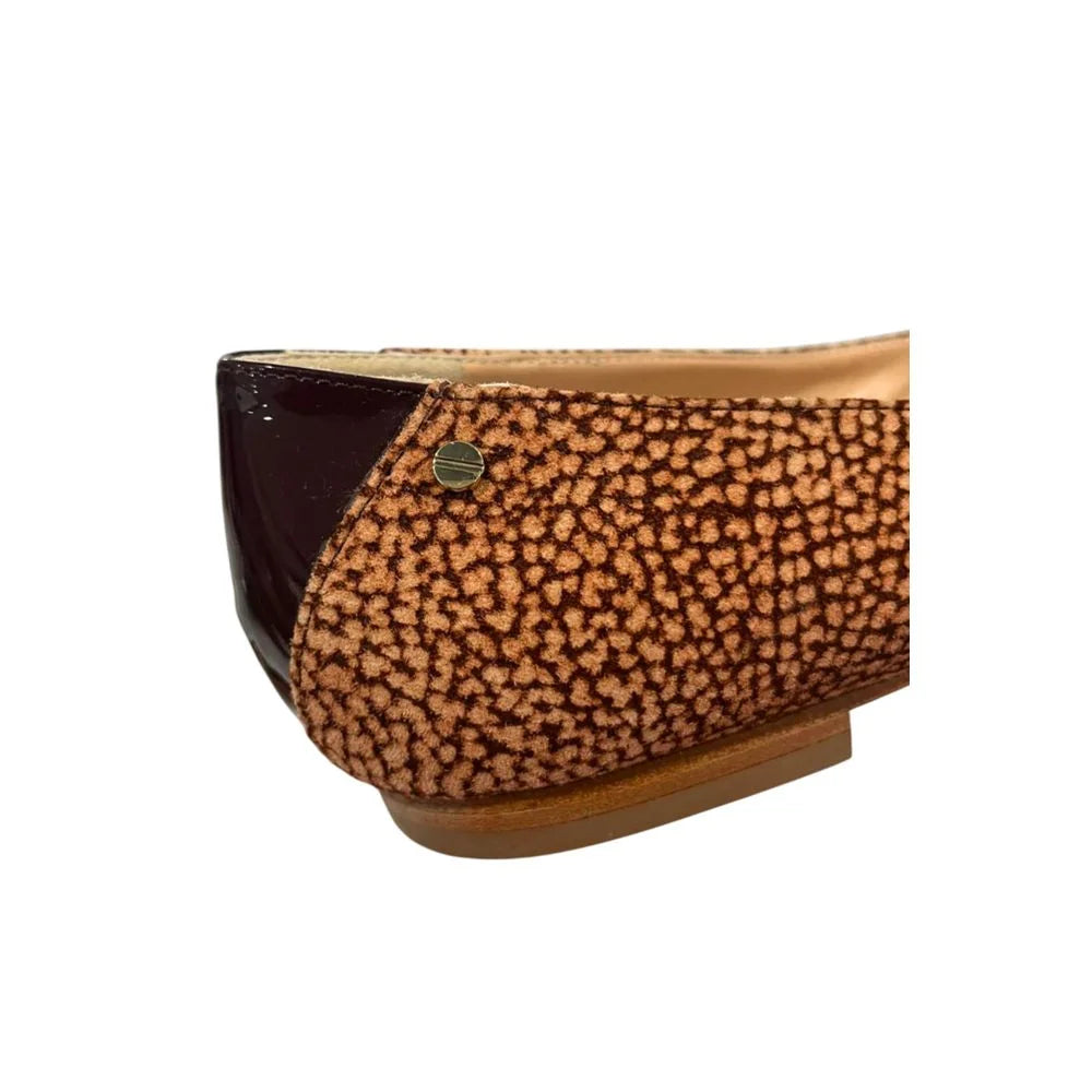 Borbonese Beige Leather Women Sandal - EU37/US7