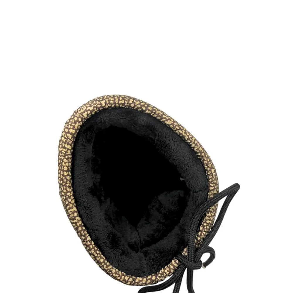 Borbonese Beige Textile Women Boot - EU35/US5