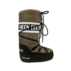 Borbonese Beige Textile Women Boot - EU35/US5