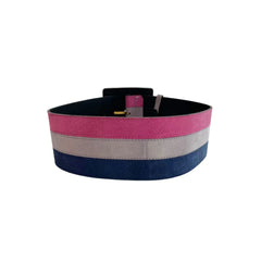 Borbonese Multicolor Genuine Leather Women Belt - UNI