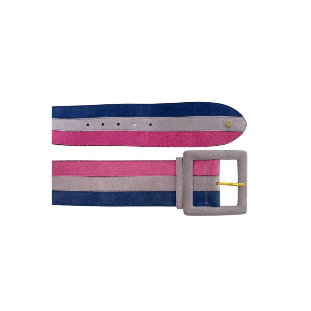 Borbonese Multicolor Genuine Leather Women Belt - UNI