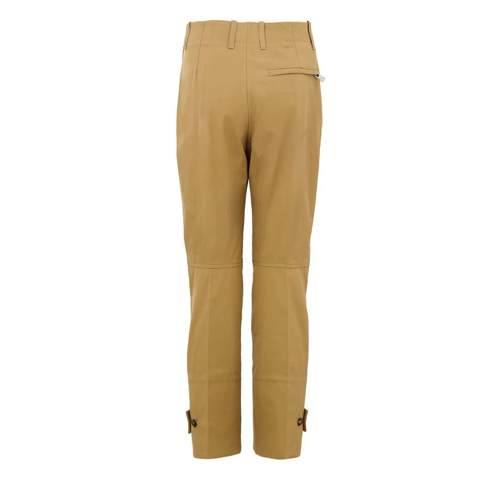 Bottega Veneta Beige Cotton Pant - IT38|XS - Trousers
