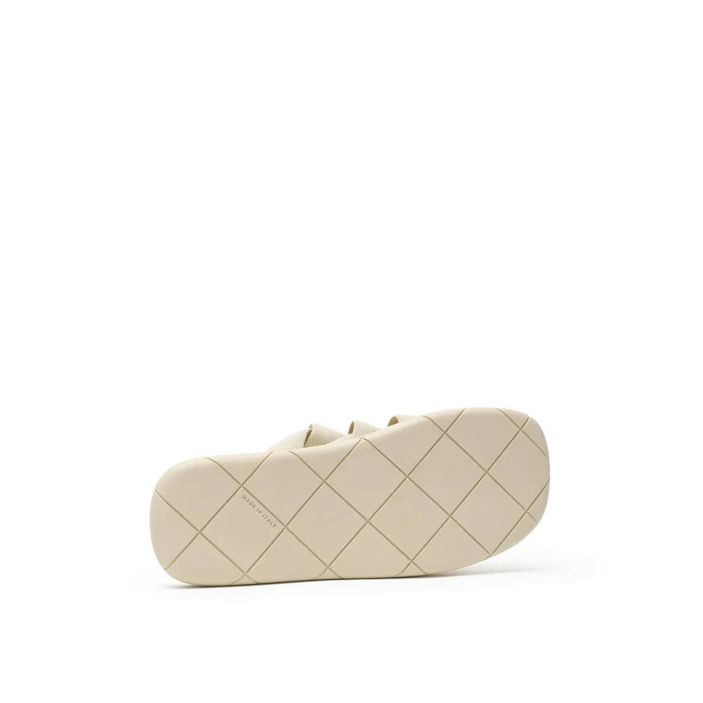 Bottega Veneta Beige Fabric Slipper - EU45/US12