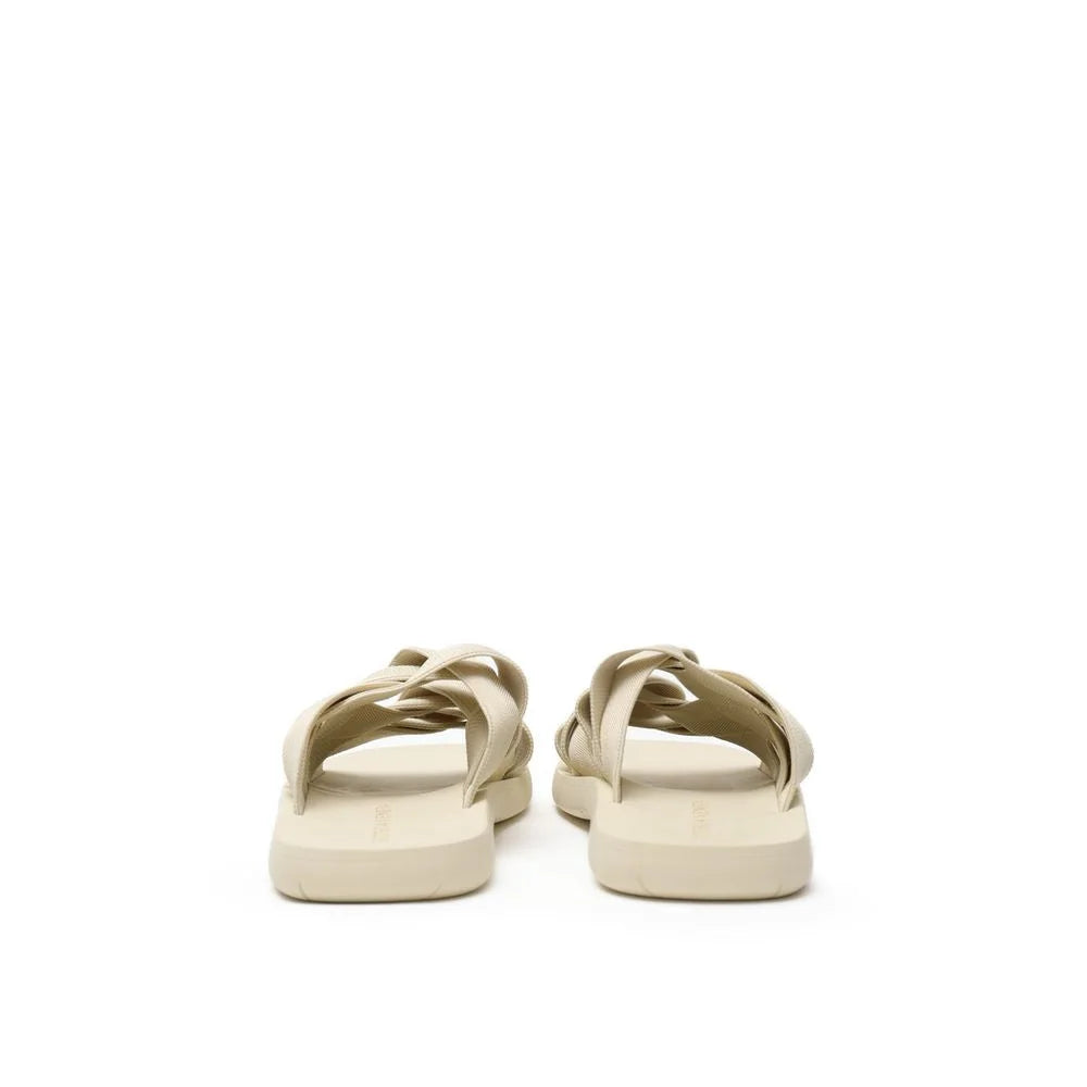 Bottega Veneta Beige Fabric Slipper - EU45/US12