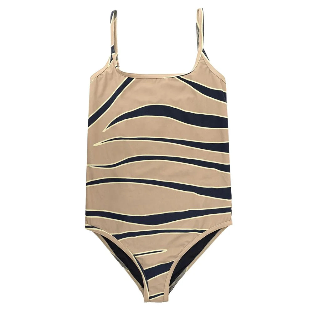 Bottega Veneta Beige Polyamide Swimwear - S - One-Piece Swimsuits