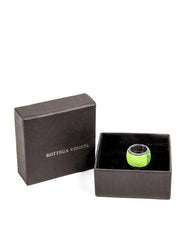 Bottega Veneta Bicolor Metal Ring - EU63 | US11