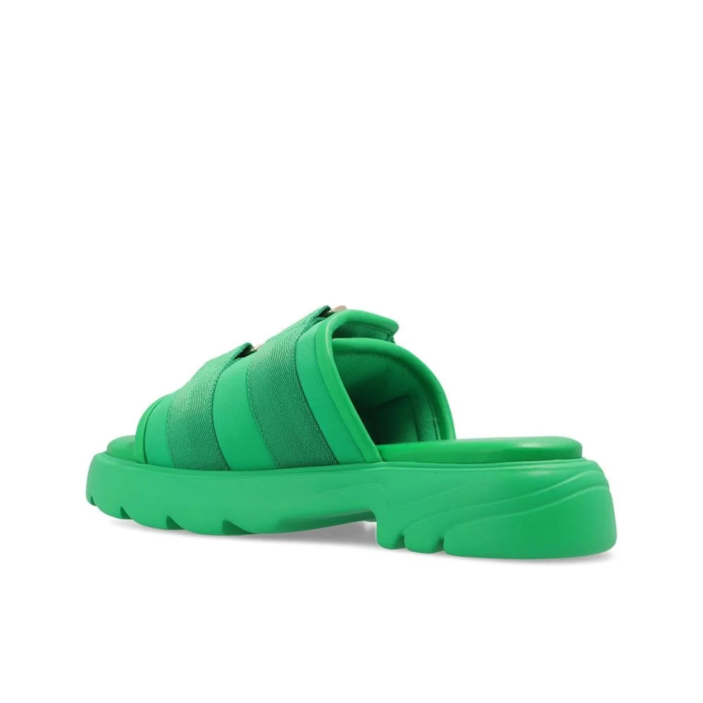 Bottega Veneta Barevné nylonové žabky - EU35/US5