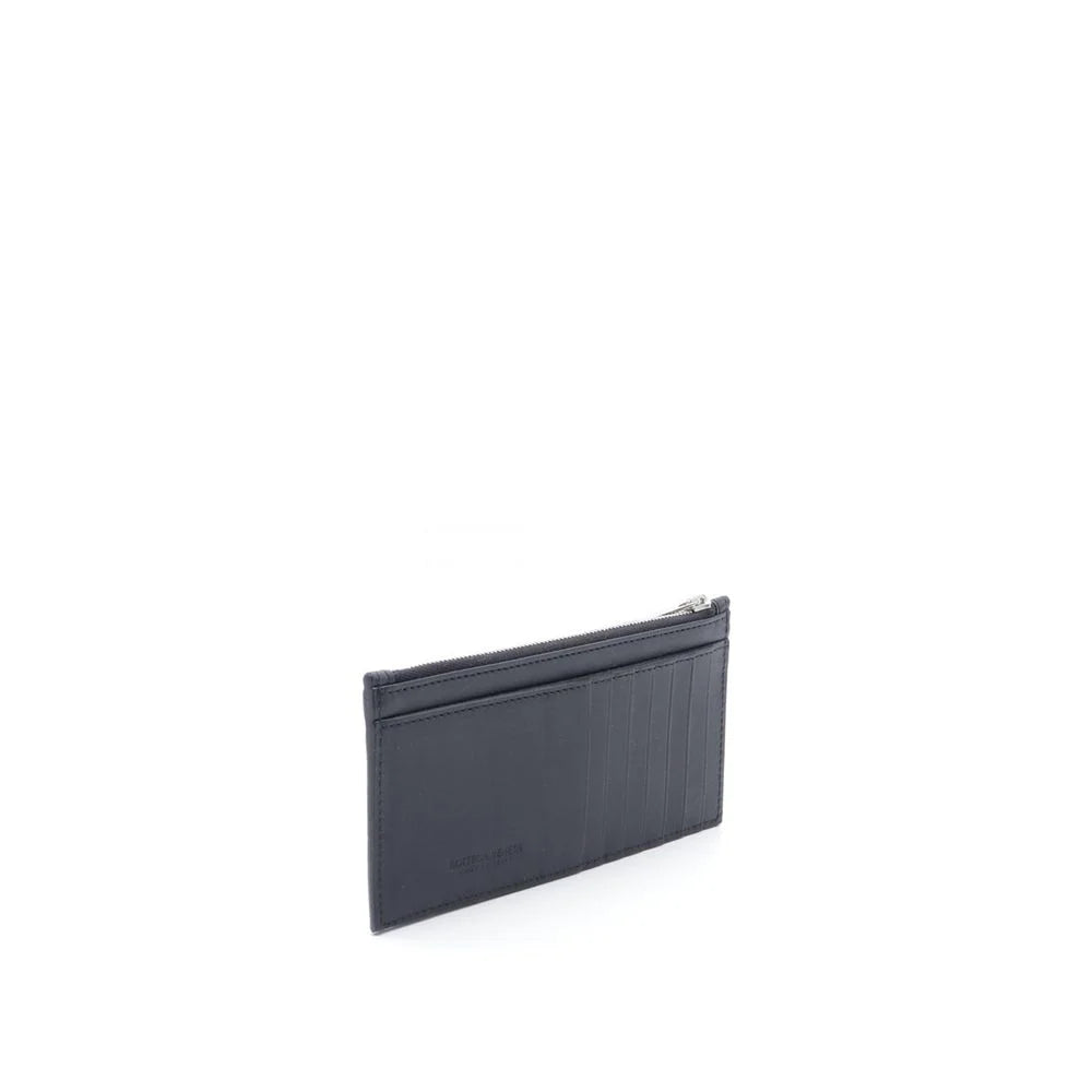 Bottega Veneta Black Calfskin Wallet