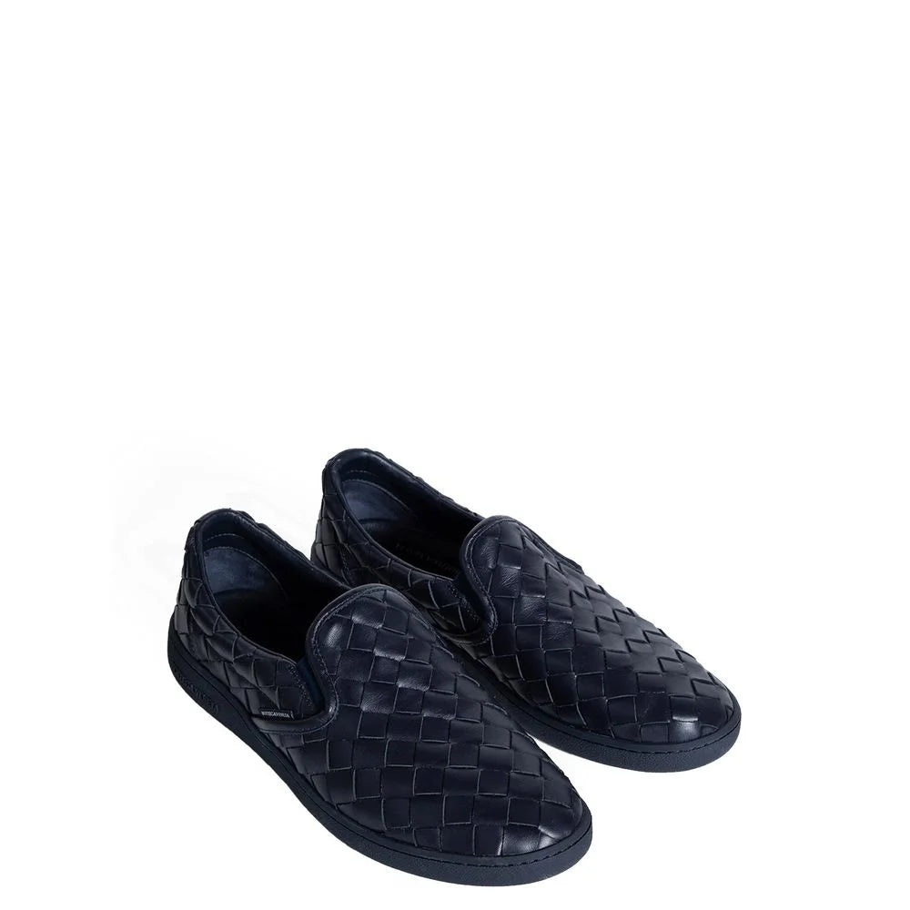 Bottega Veneta Blue Calfskin Low Top Sneakers - EU40/US7 - Sneakers