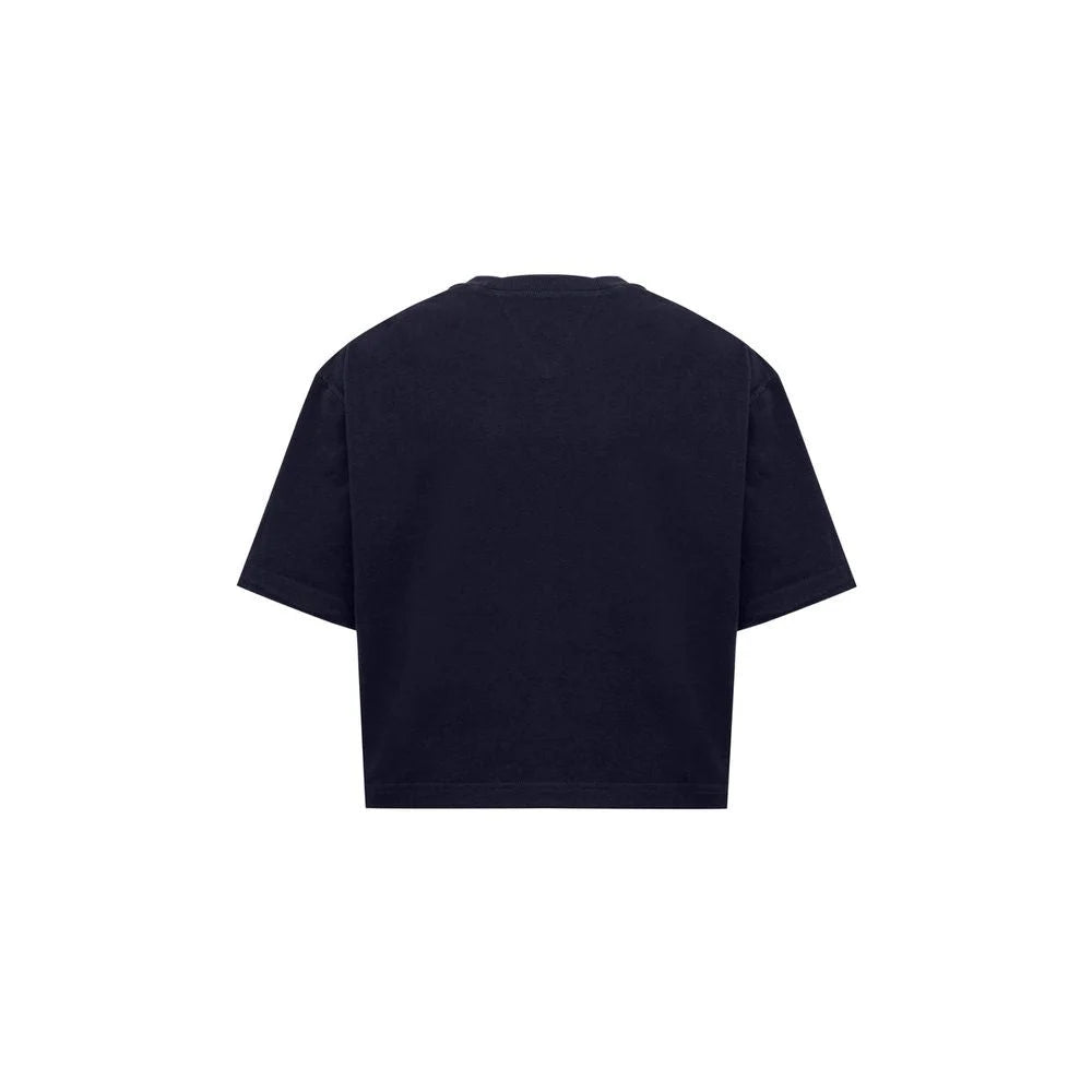 Bottega Veneta Blue Cotton T-Shirt - M - T-Shirts