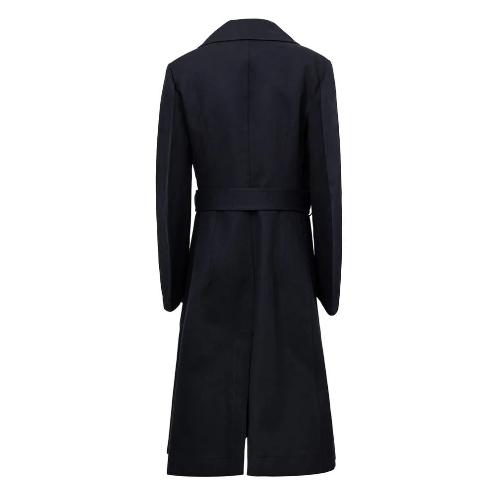Bottega Veneta Blue Cotton Trench Coat - IT44|L - Trench Coats