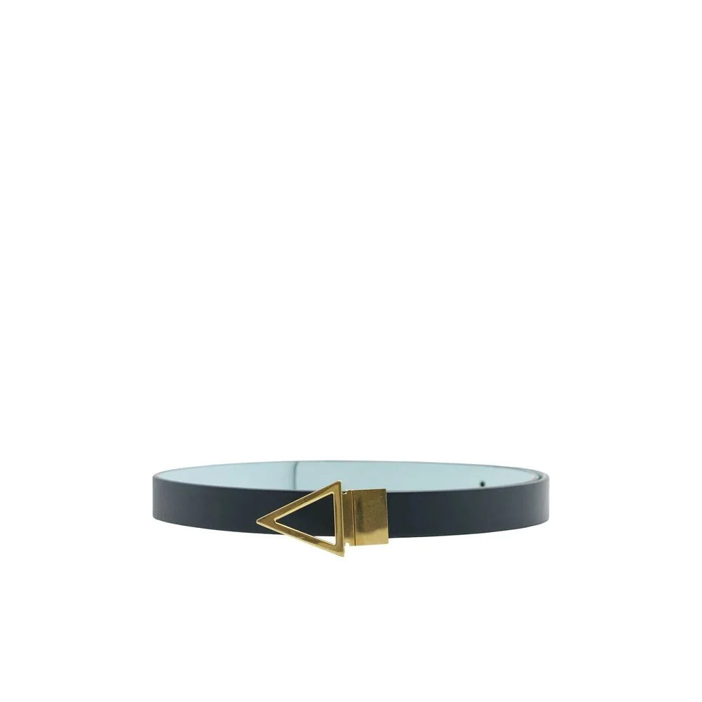 Bottega Veneta Blue Leather Regular Belt - 80 cm / 32 Inches