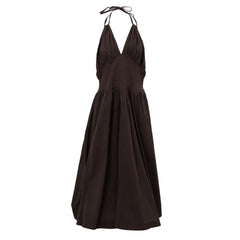 Bottega Veneta Brown Cotton Long - IT42|M - Dresses