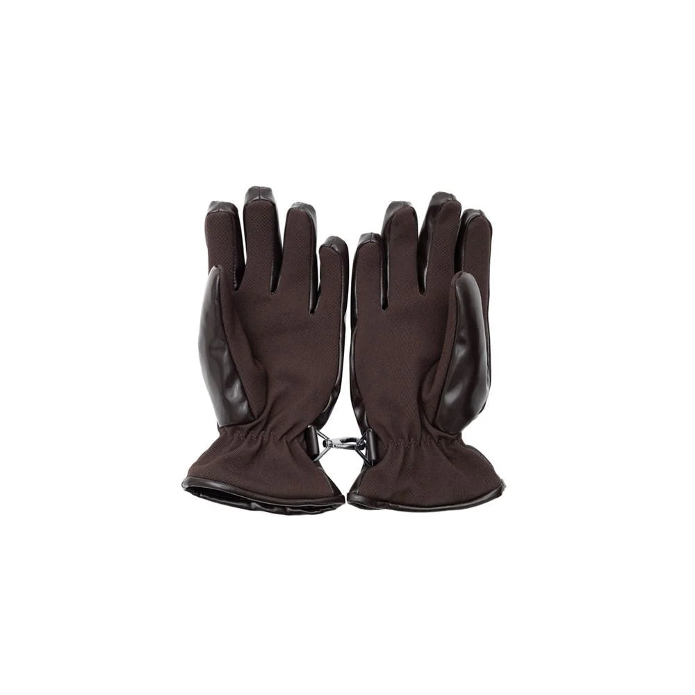 Bottega Veneta Brown Polyester Glove - 7 | S - Gloves & Mittens