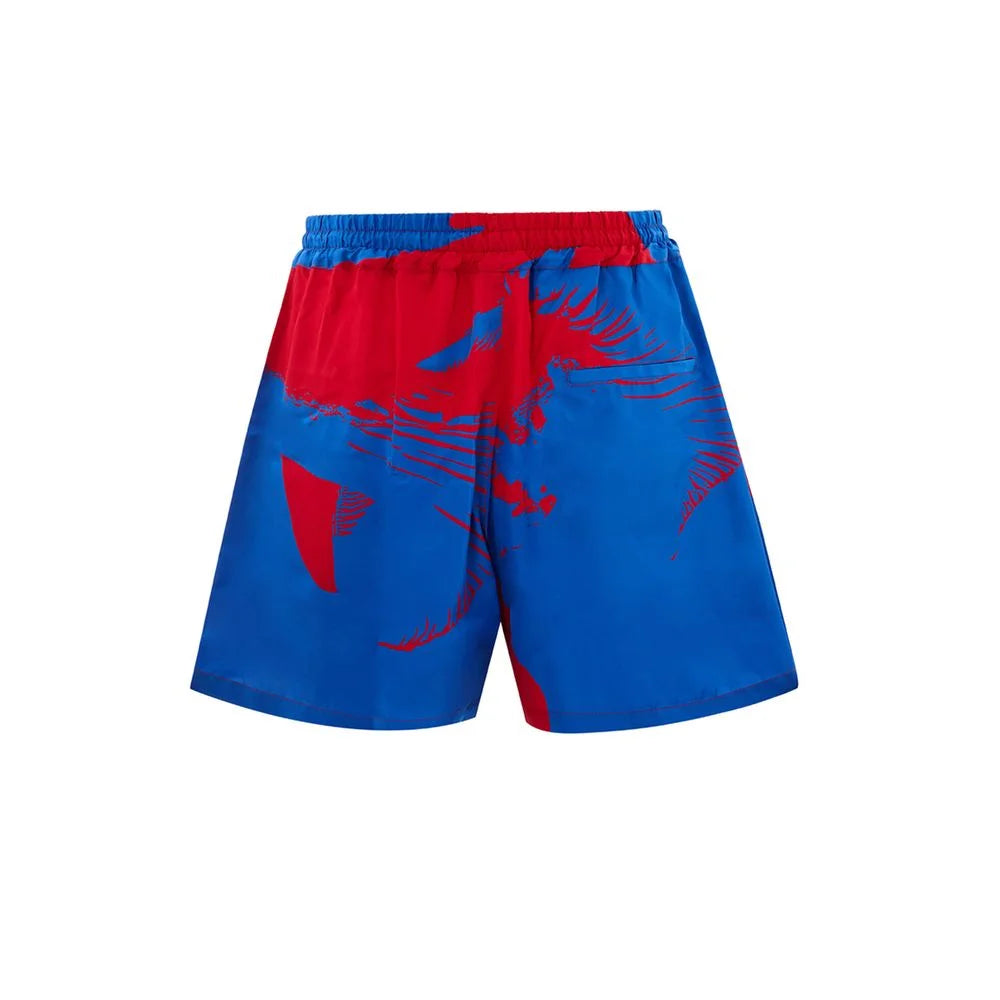 Bottega Veneta Elegant Multicolor Viscose Shorts - IT46 | S - Shorts