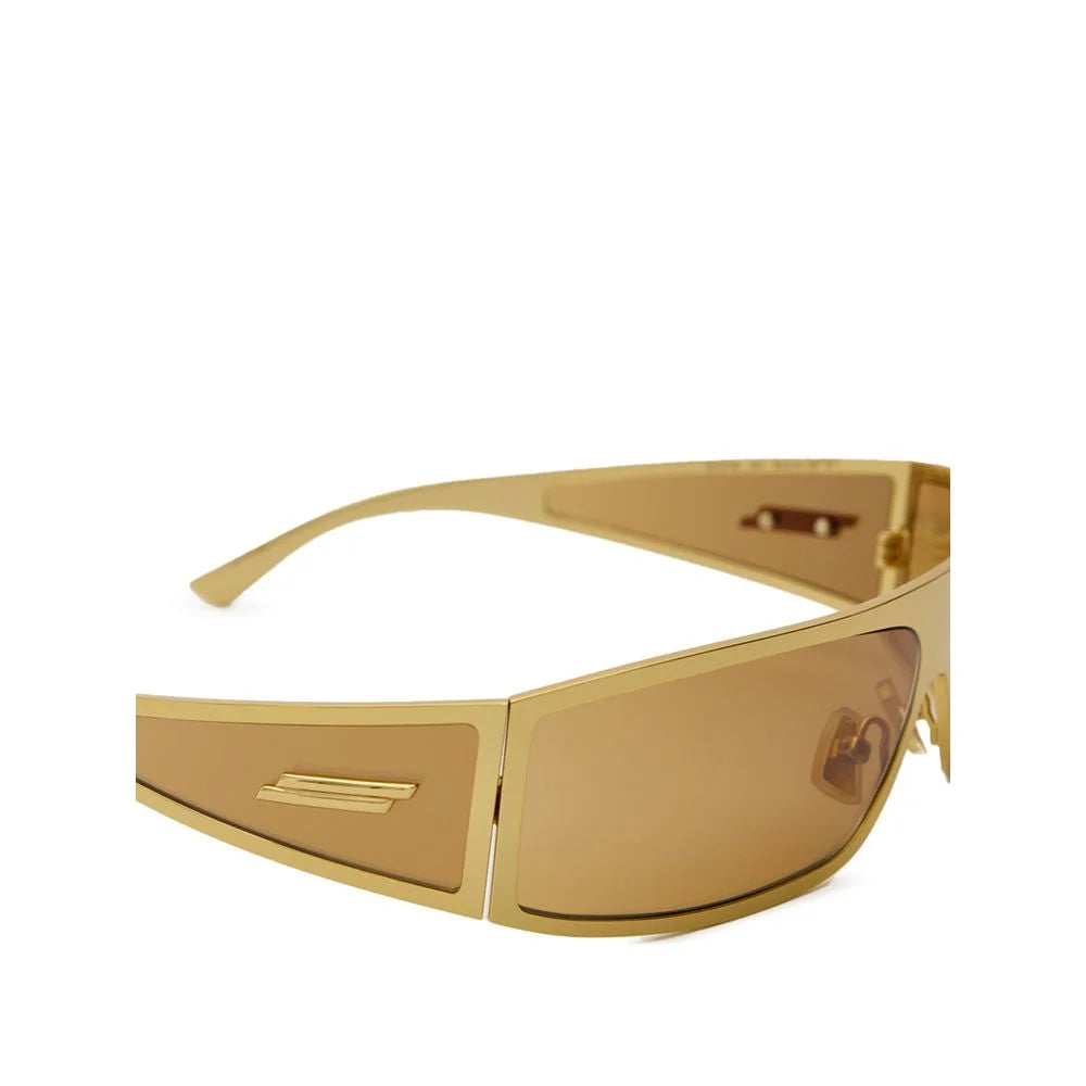 Bottega Veneta Gold Metal Sunglasses - Sunglasses