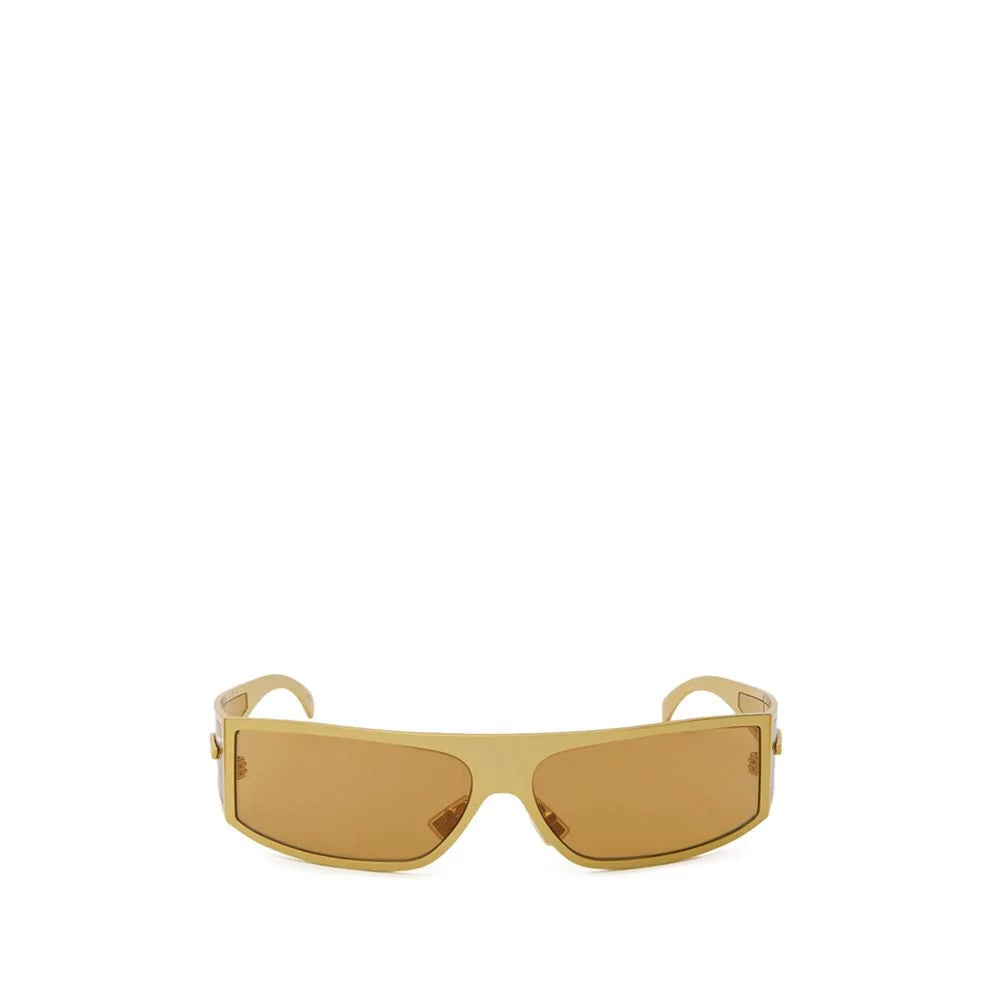Bottega Veneta Gold Metal Sunglasses - Sunglasses