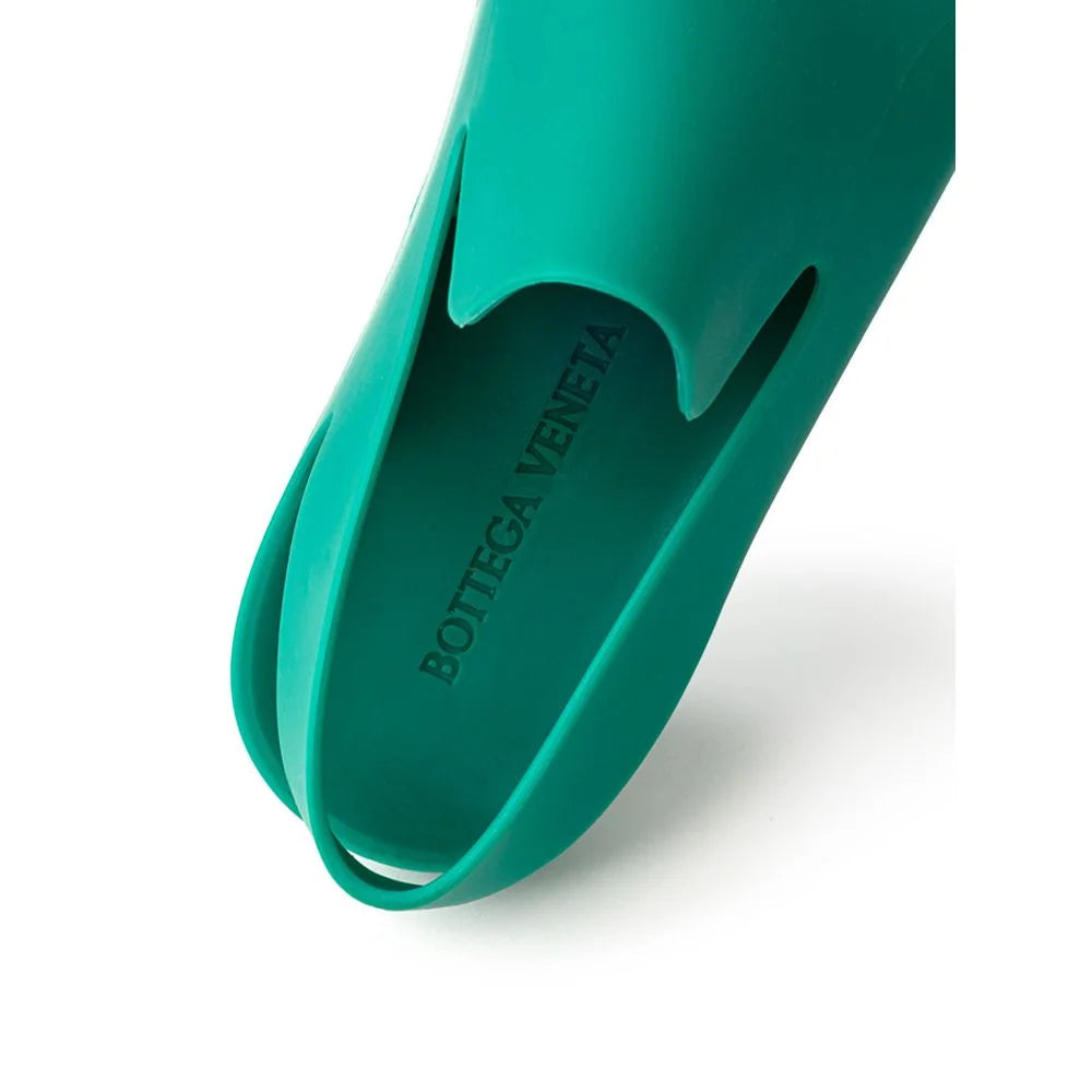 Bottega Veneta Green Cotton Slipper - EU38/US8 - Sandals