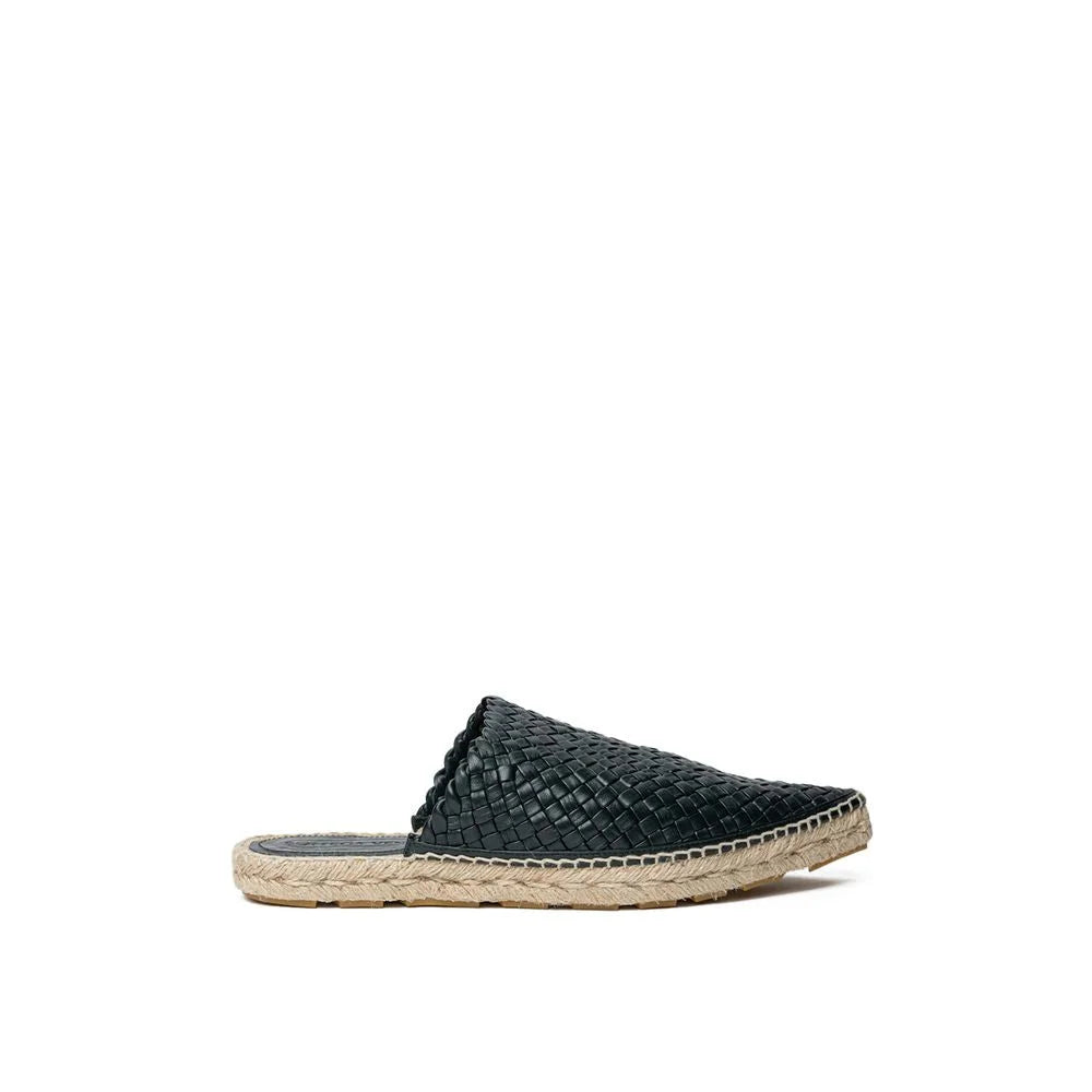 Bottega Veneta Green Leather Espadrille - EU40/US10 - Flats