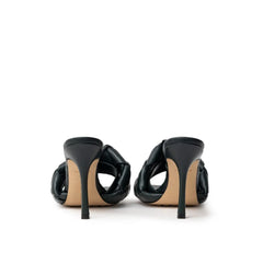 Bottega Veneta Green Leather Sandal - EU37.5/US7.5 - Sandals