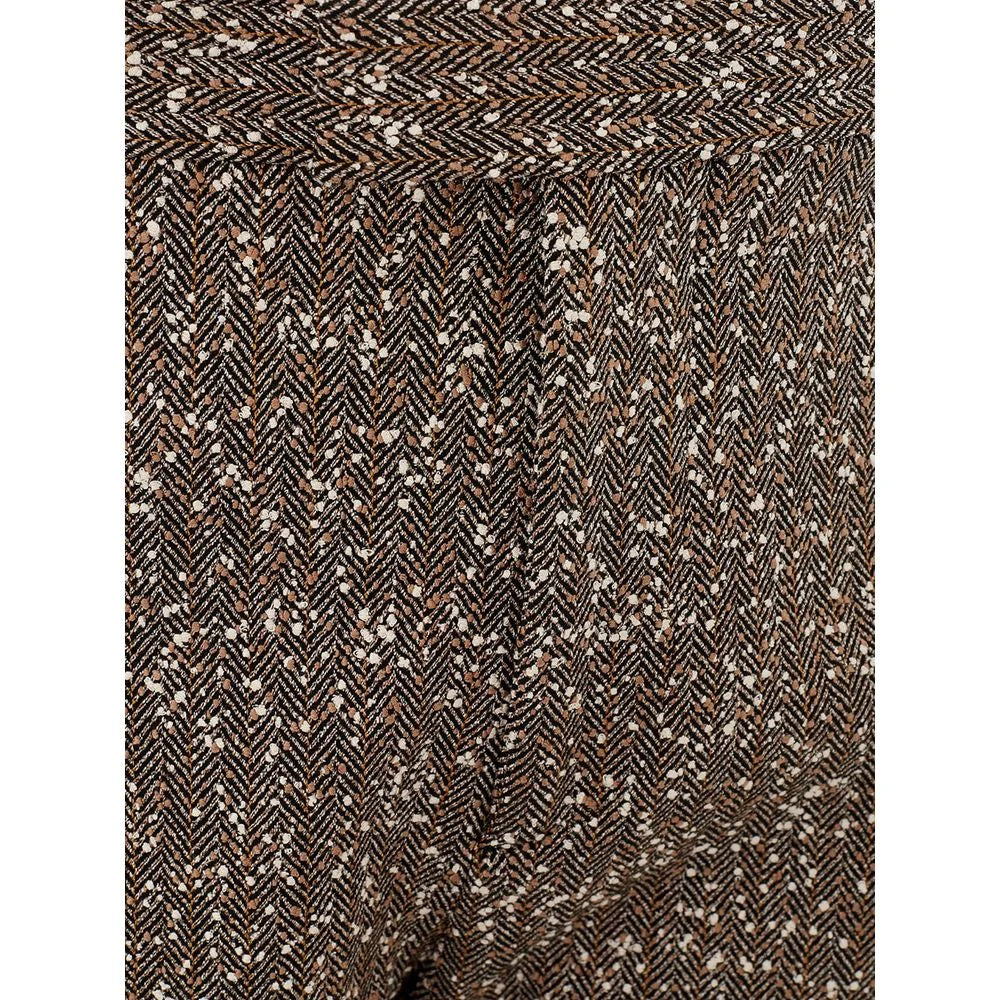 Bottega Veneta Multicolor Viscose Pants for Elegant Evenings - IT40|S - Trousers