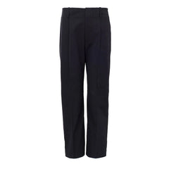 Bottega Veneta Navy Blue Cotton Pant - Trousers