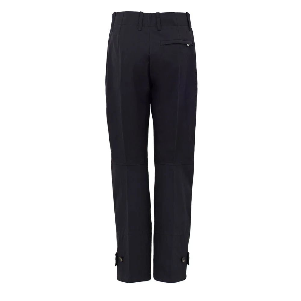 Bottega Veneta Navy Blue Cotton Pant - Trousers