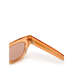Bottega Veneta Orange Acetate Sunglass - Sunglasses