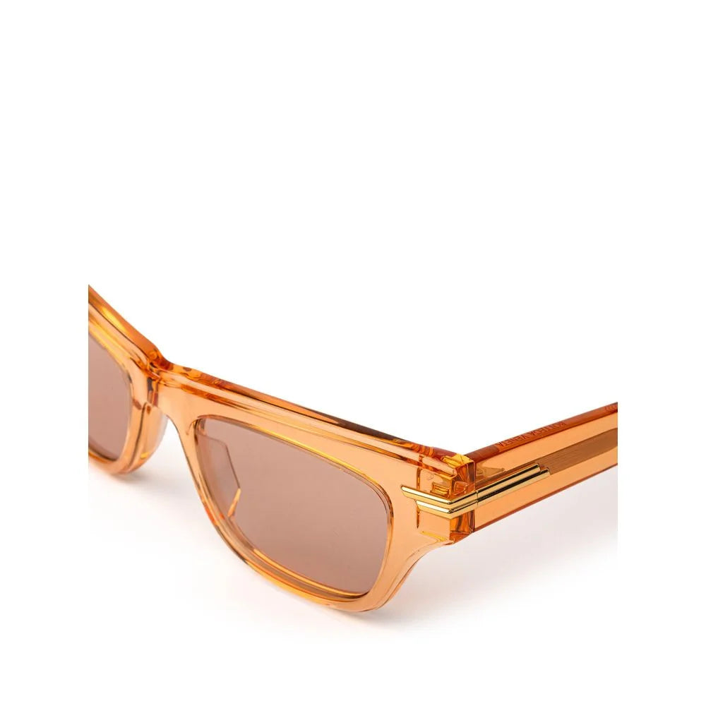 Bottega Veneta Orange Acetate Sunglass - Sunglasses