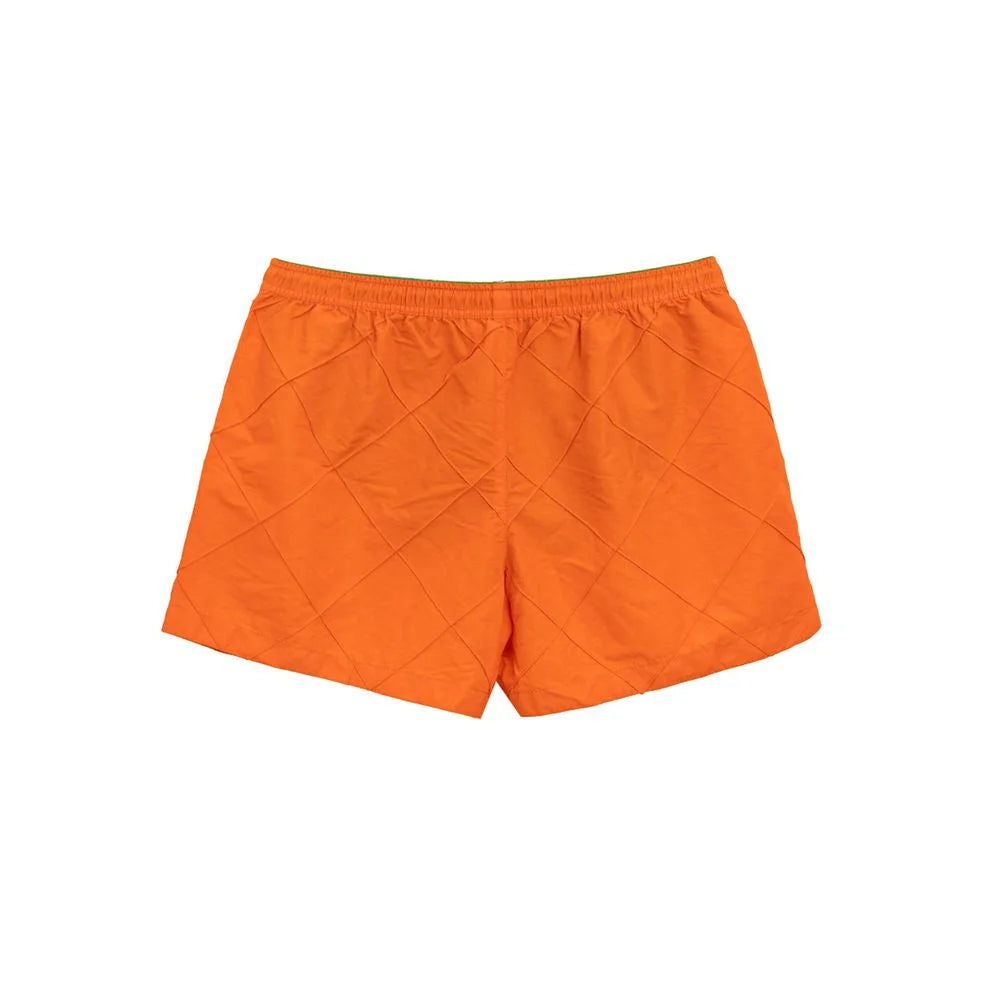 Bottega Veneta Orange Polyamide Swim Short - L - Swim Boxers