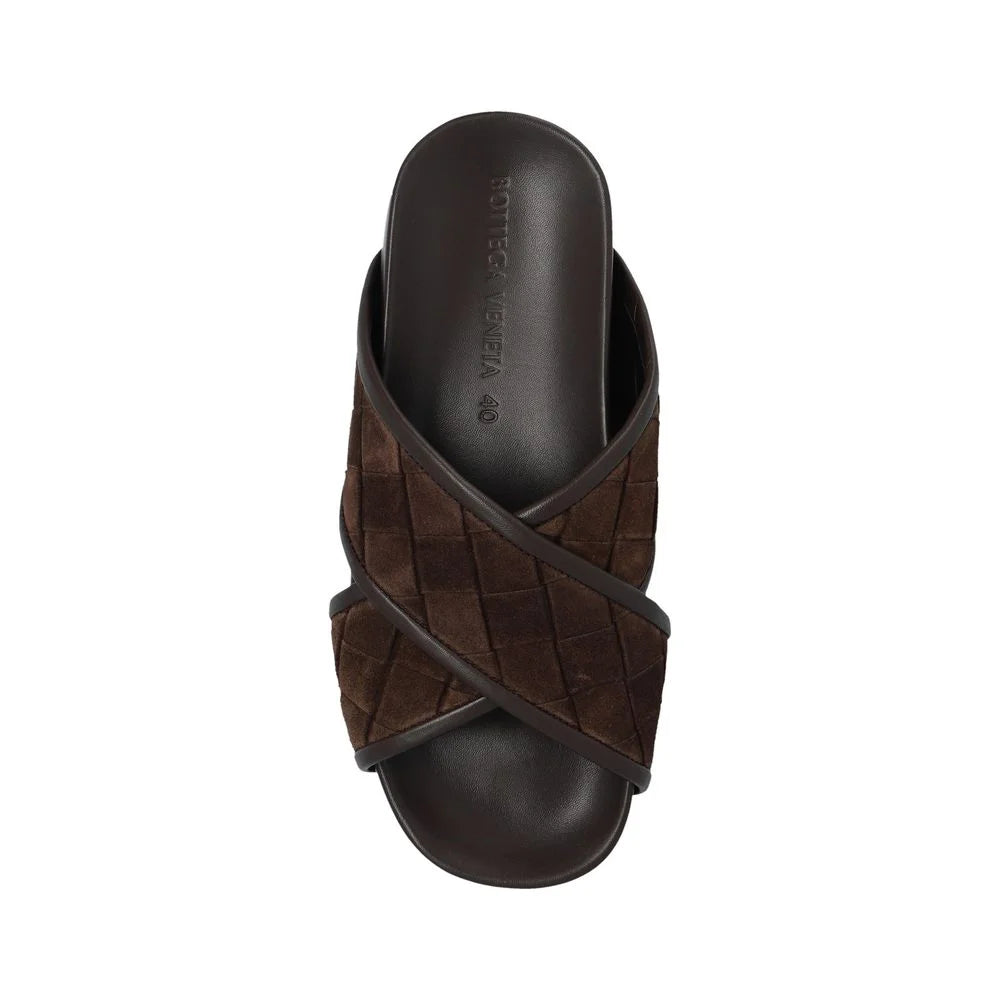 Bottega Veneta Tarik Criss Cross Sandal - Sandals
