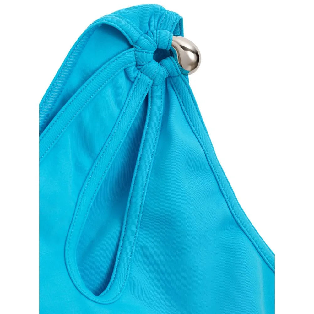 Bottega Veneta Turquoise Polyamide Bikini - S - Classic Bikinis