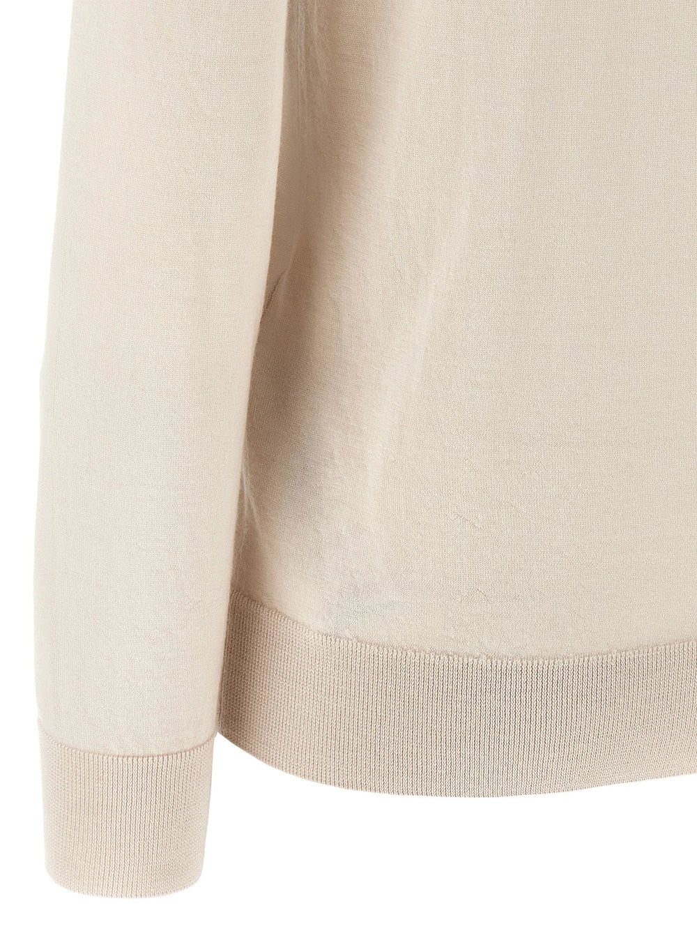 Brioni Beige Cashmere Polo Shirt