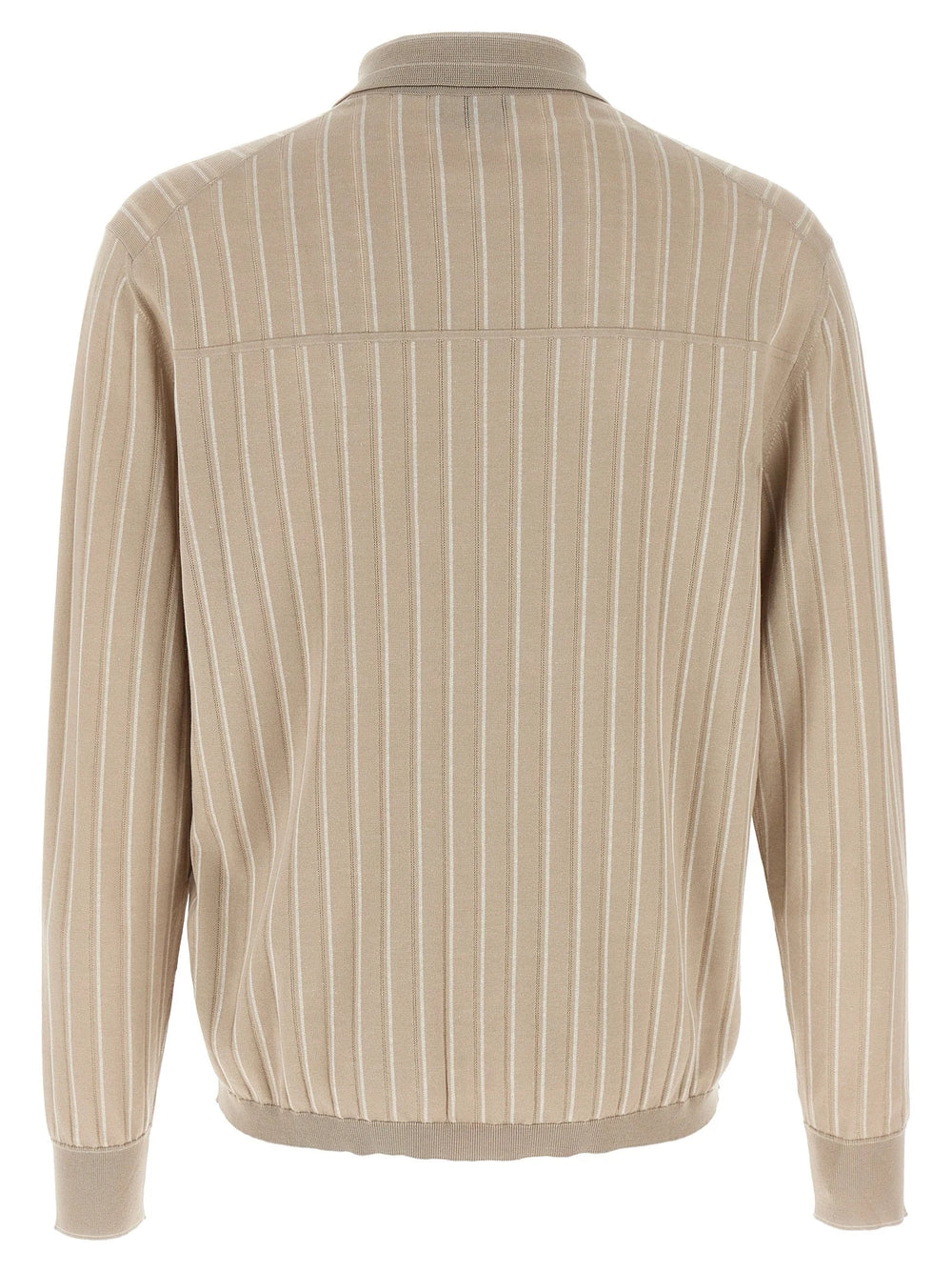 Brioni Beige Cotton Blouse - IT52 | XL