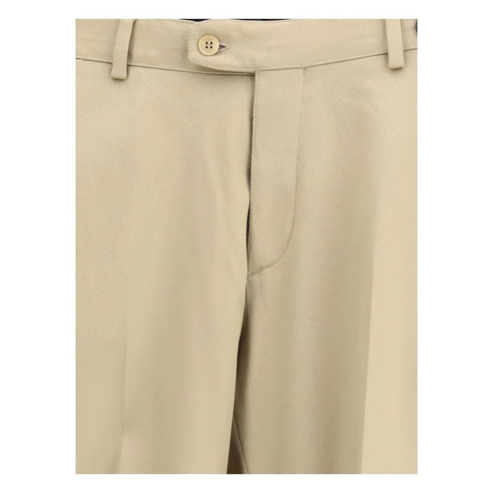 Brioni Bicolor Cotton Chino Pants