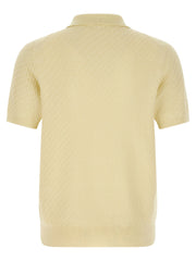 Brioni Bicolor Cotton Polo Shirt