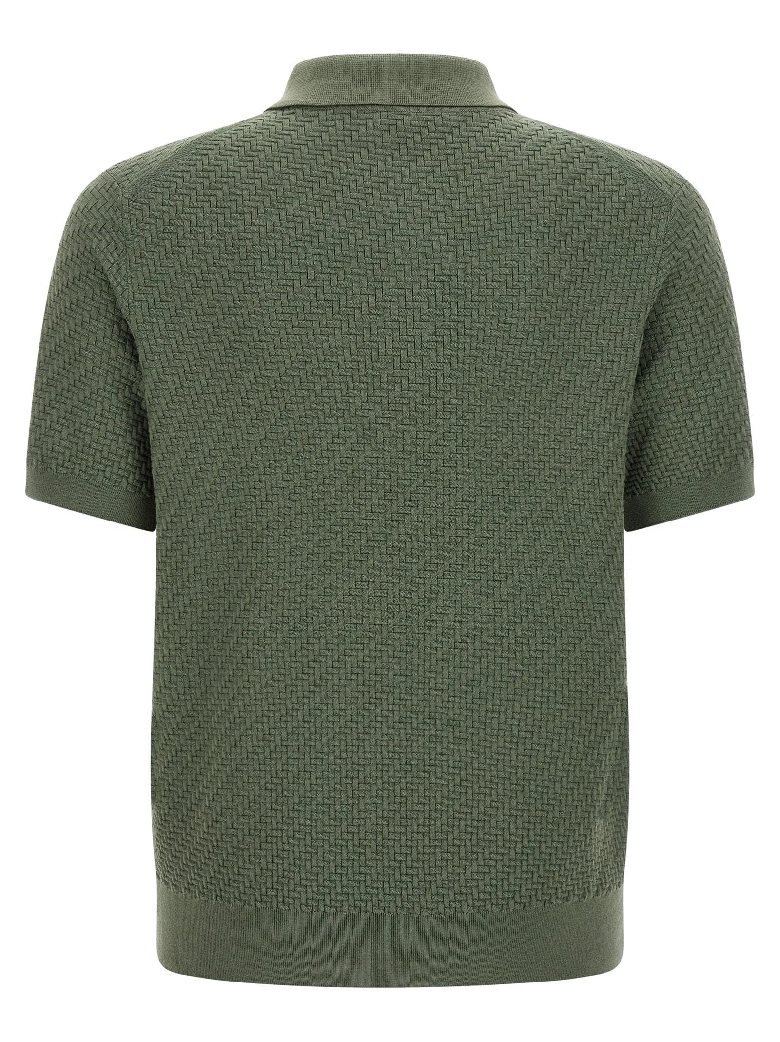 Brioni Bicolor Cotton Polo Shirt - XXL