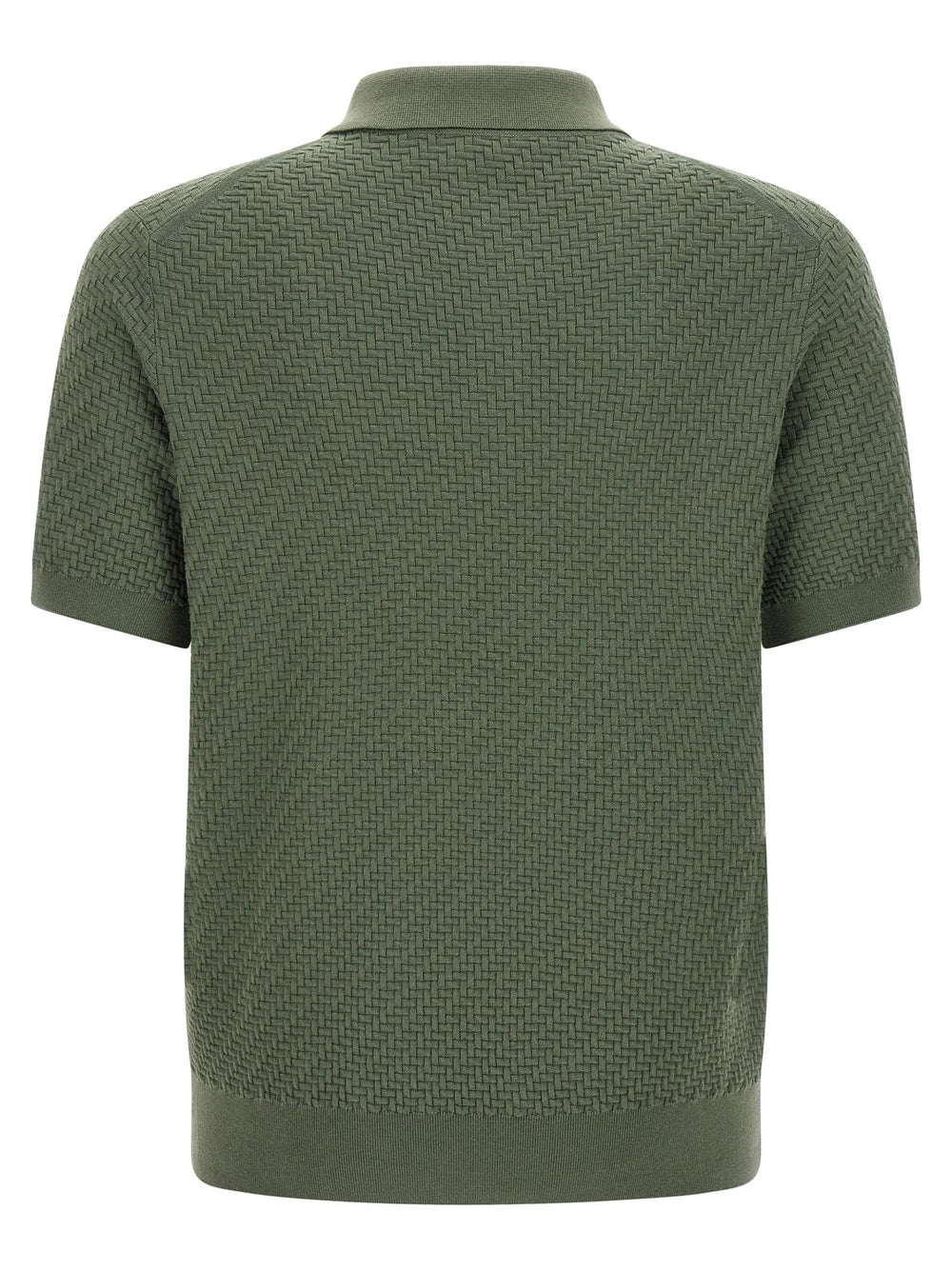 Brioni Bicolor Cotton Polo Shirt - XXL