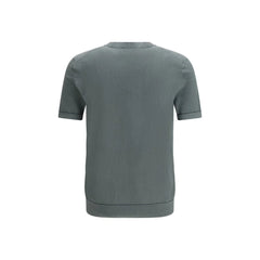T-shirt bicolor en coton Brioni