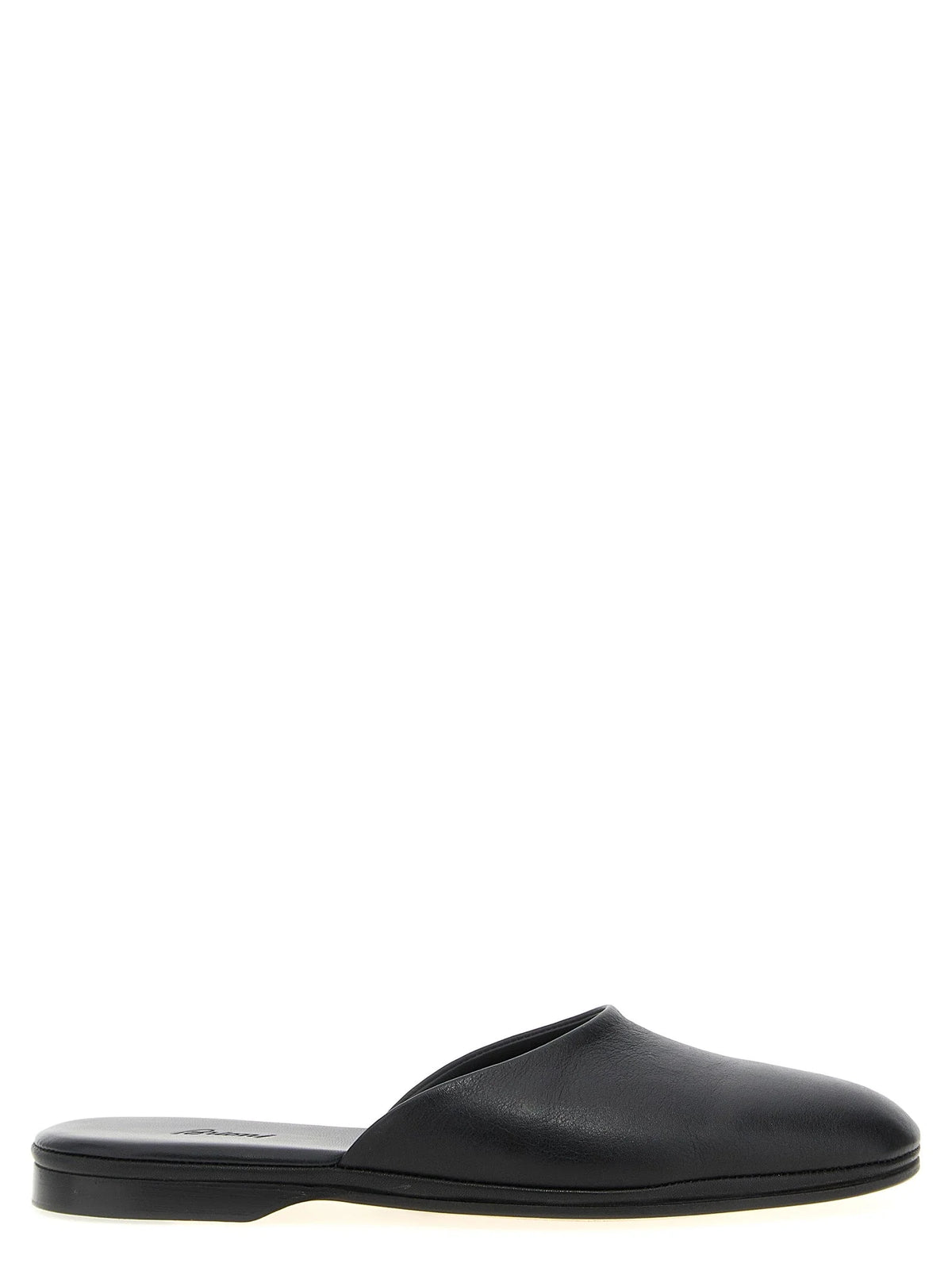 Brioni Black Calfskin Mules - EU37/US7