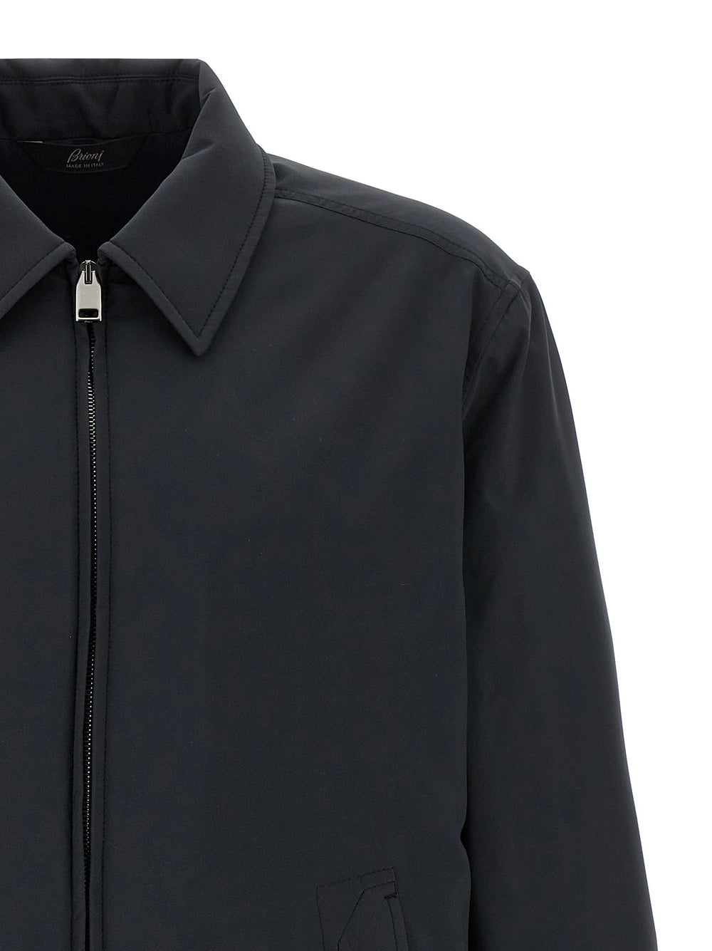 Brioni Blue Polyester Shell Jacket - XL