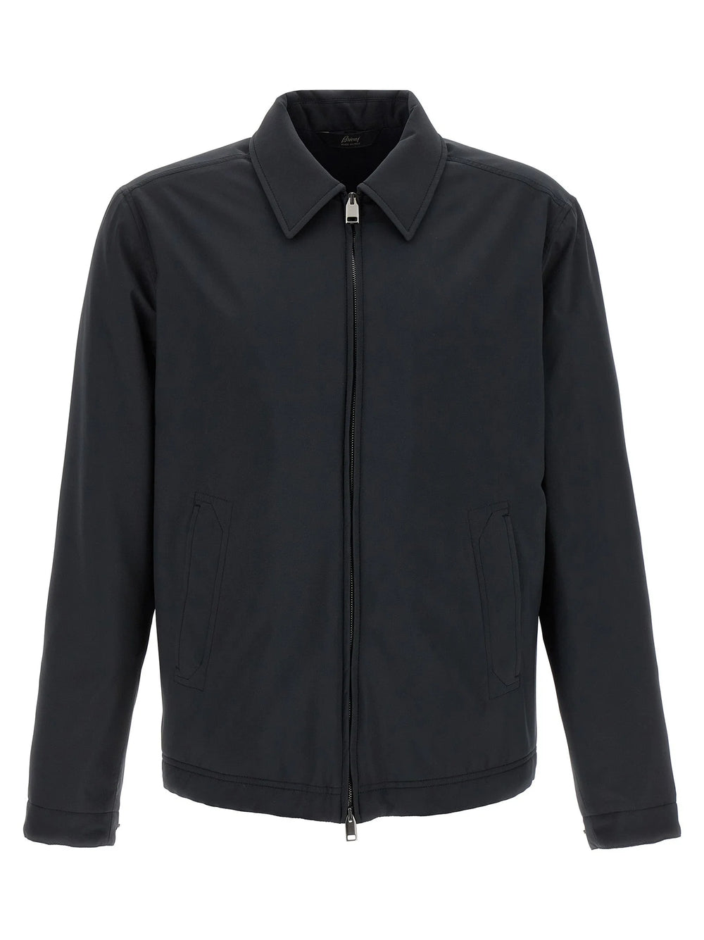 Brioni Blue Polyester Shell Jacket - XL
