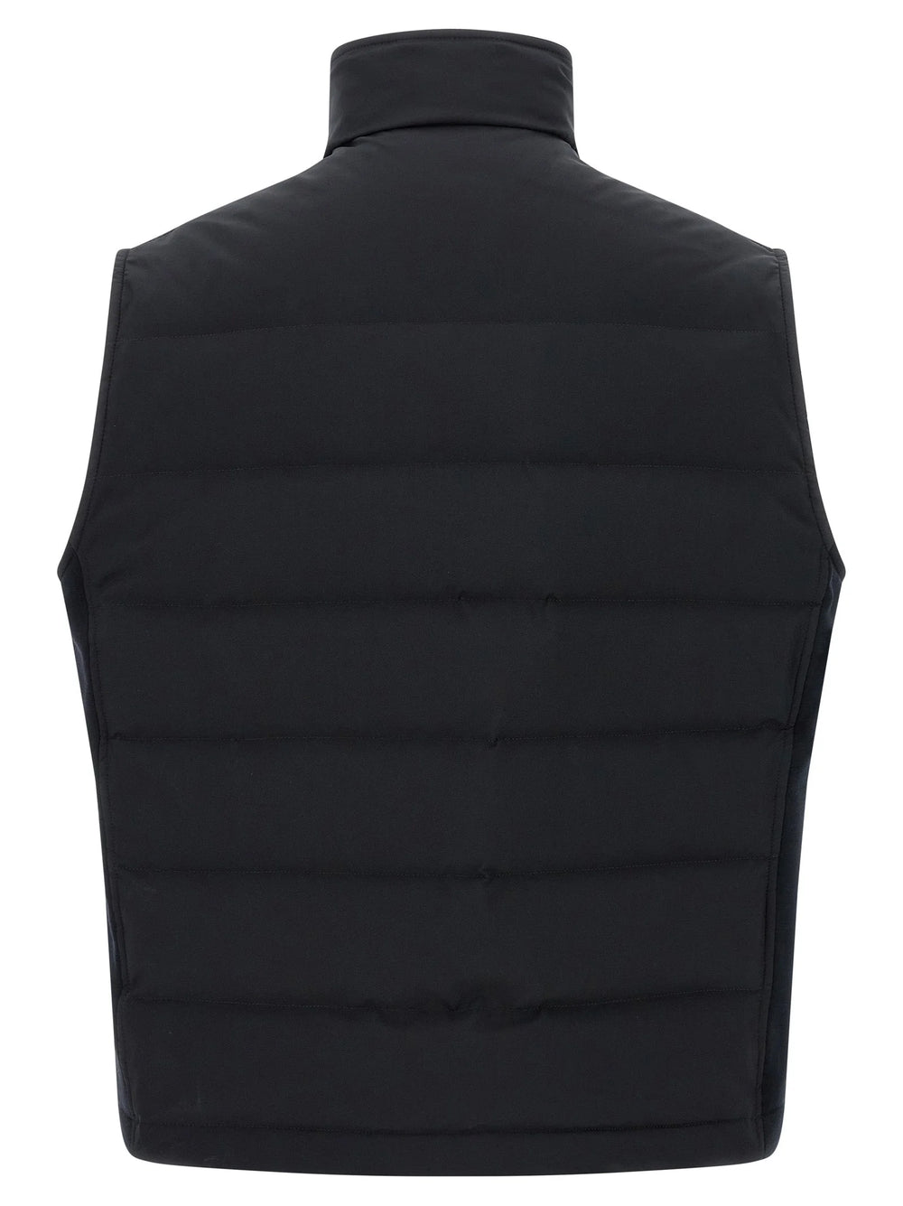 Brioni Blue Polyester Sleeveless Jacket - XL