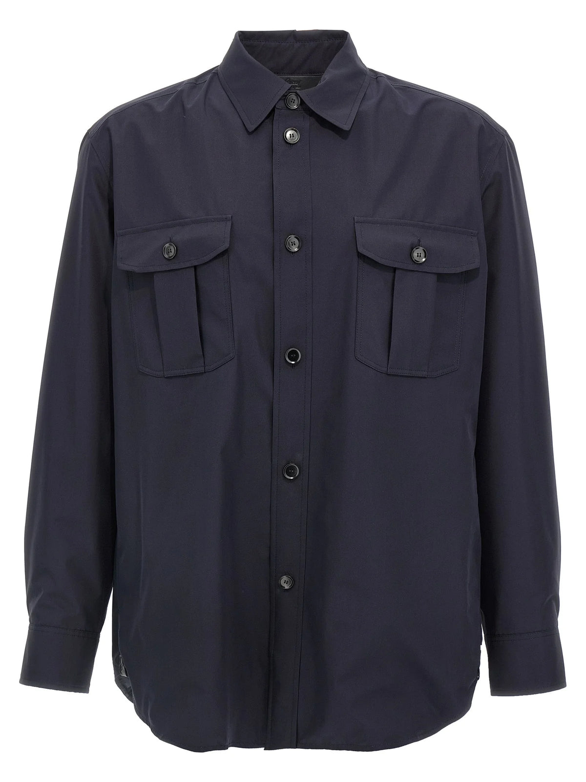 Brioni Blue Silk Jacket