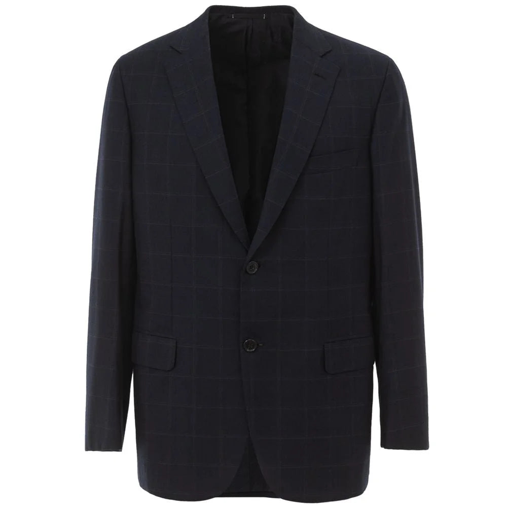 Brioni Blue Wool Blazer - IT50 | L - Sport Jackets