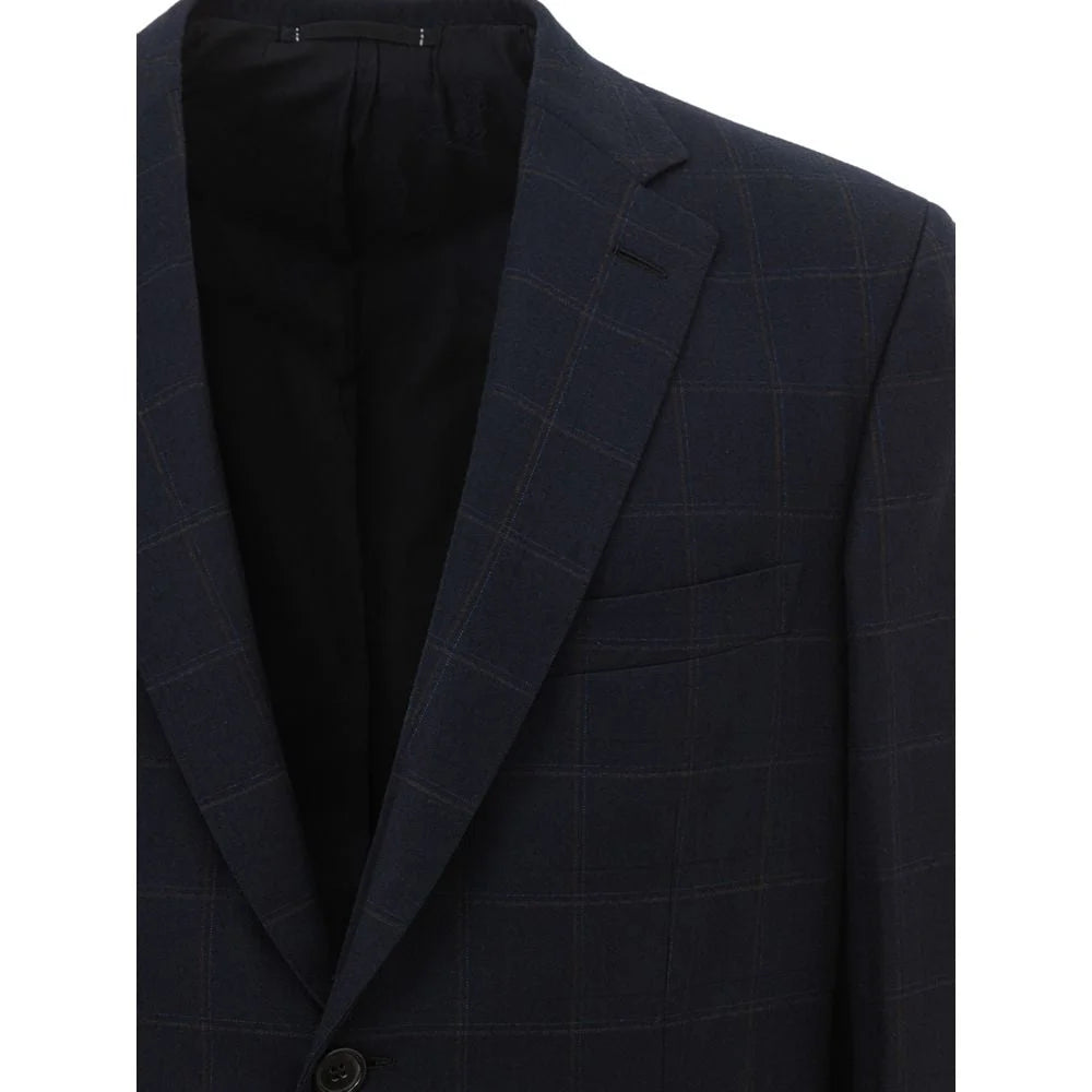 Brioni Blue Wool Blazer - IT50 | L - Sport Jackets