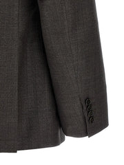 Brioni Brown Wool Blazer - IT56 | XL