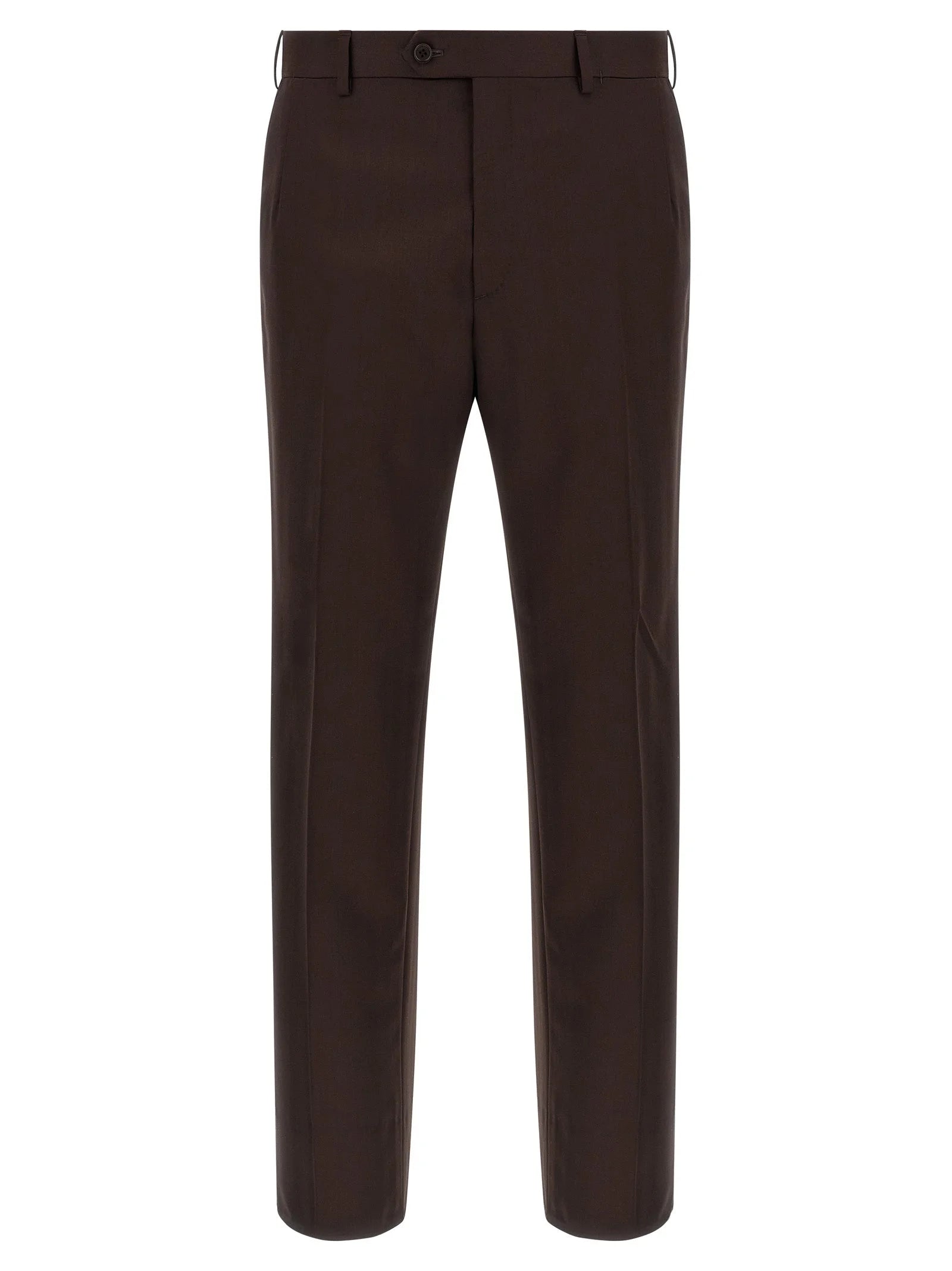 Brioni Brown Wool Two-Piece Suit - IT50 | L